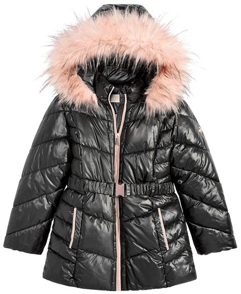 michael kors kids jacket parka|michael kors jacket kids.